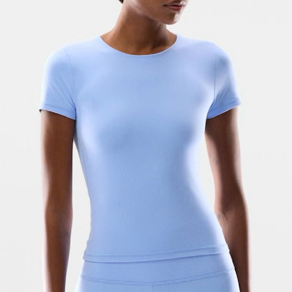 Aritzia BUTTER Essential T-Shirt Dayflower Blue